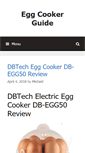 Mobile Screenshot of eggcookerguide.com